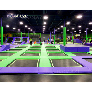 Parco Avventura Indoor con Trampolini e Zona di Salto Freestyle per Strutture di Divertimento Commerciali - Product Image 3