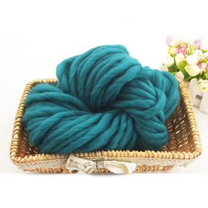 क्रोकेट कंबल के लिए हेनी हाथ बुनाई फैंसी ऊन धागा बुना हुआ हैट स्कार्फ गर्म नरम - Product Image 4