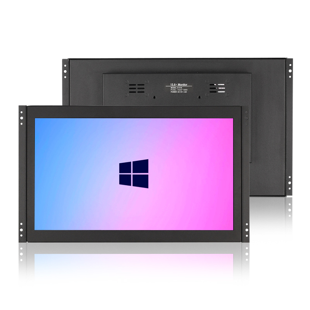15.6 Inch 1920*1080 FHD Outdoor High Brightness 1000nit VESA Panel Mount Open Frame Industrial PCAP Touch Monitor LCD for Kiosk