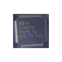 Amplificateur audio numérique Dianxian IC STA309A STA309A13TR QFP 20W 2.7V-26V, puce de processeur audio de classe D
