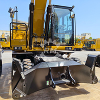 Excavatrice CAT M320 d'occasion à vendre, machine mobile de 21,2 tonnes pour projets municipaux, pelle hydraulique CATM315 CATM316 CATM318