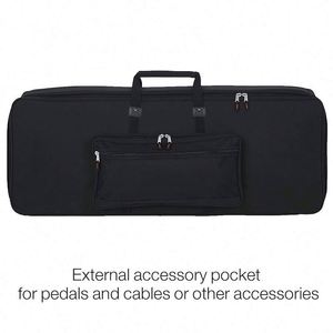BSCI Factory China OEM Portable Padded Instrument Gig case Music <b>Keyboard</b> Bag for <b>61</b> 76 88 <b>Keys</b> Piano - Product Image 3