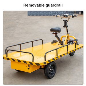Oh My God Mom Nuovo Carrello Elettrico a Piattaforma in Acciaio, Capacità di Carico 800kg, Triciclo a Pianale per un Trasporto Merci Più Facile - Product Image 3