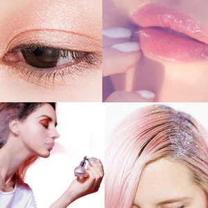 Poudre scintillante à haute brillance <span class=keywords><strong>pour</strong></span> cheveux, <span class=keywords><strong>Spray</strong></span> <span class=keywords><strong>pour</strong></span> visage et corps brillant scintillant, maquillage <span class=keywords><strong>en</strong></span> poudre - Product Image 4