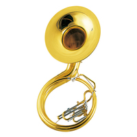 SLADE Factory Brass Musical Bb Sun Hug Bugle 66cm Horn Bass Tuba Sousaphone