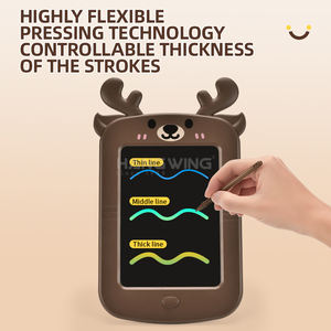 Hw 8,5-Zoll-LCD-Tier-Farb-Mehrthemen-Bildschirm Zeichentafel Schreibbrett für Kinder zum Lernen Malen und Graffiti-Spielzeug - Product Image 4