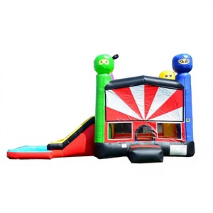 Castillo Inflable de PVC con Tobogán, Alquiler de Equipos para Fiestas Personalizados para Eventos al Aire Libre - Product Image 4