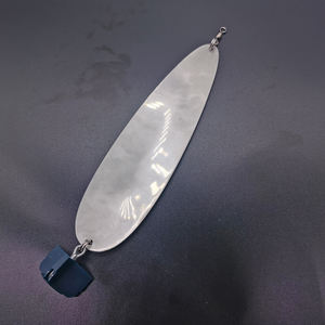 Cuillère à frêche lourde Hessen HSBF012 à surface lisse, en métal, couleur Chartreuse, non peinte, modèle Ben <span class=keywords><strong>Parker</strong></span> Flutter Spoon, 8 pouces (203 mm) - Product Image 4