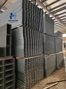 Factory Manufacturing Stainless Trunking Cable Tray Hot Dip Cable Tray With <b>Cover</b> Wholesale - Product Image 3