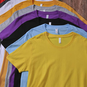 Camisetas para hombre con logotipo personalizado, camisetas 100% de algodón informales con cuello redondo y manga corta, camisetas lisas suaves y básicas de peso pesado, camisetas clásicas - Product Image 5