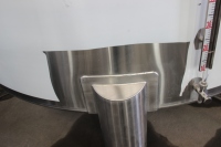 Cuve de mélange de boissons en acier inoxydable de 10 000 L avec agitateur pour le mélange de jus, la transformation des fruits et la production d'aliments liquides