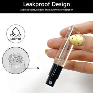 Mini Perfumes al por Mayor, Set de Mini Perfumes de Lujo con Aroma a <span class=keywords><strong>Rosa</strong></span>, Jazmín, Sándalo y Vainilla para Viaje, 5 ml - Product Image 2