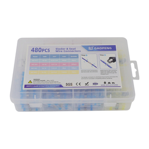 IP67 Không Thấm Nước 150/220/480Pcs Nhiệt Thu Nhỏ Hàn Kết Nối Hàn Con Dấu Dây Kết Nối Temu/Ebay Hot Bán Kit - Product Image 3