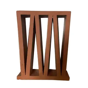 Wall Building Roman Numerals M Pattern Decorative Veneer Clay Hollow Bricks China Supplier