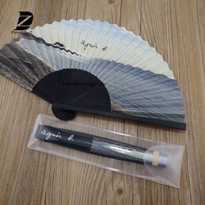 Chino barato papel <span class=keywords><strong>de</strong></span> bambú plegable ventilador <span class=keywords><strong>de</strong></span> <span class=keywords><strong>mano</strong></span> para la pintura - Product Image 3