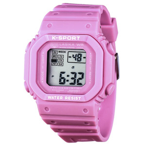 Đồng Hồ Đeo Tay Kỹ Thuật Số Lasika Đồng Hồ Thể Thao Thanh Thiếu Niên Màn Hình <span class=keywords><strong>Lcd</strong></span> Đồng Hồ Đeo Tay Kỹ Thuật Số Cho Nam Quảng Trường Không Thấm Nước - Product Image 3