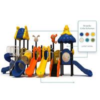 SageDelightRides Ensemble de jeux d'extérieur commercial pour parc d'enfants, avec toboggan tubulaire en spirale, toboggan ondulé, tunnel de ramassage, structure d'escalade et barrières de sécurité, vente en gros