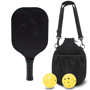 Pickleball Racket Cover Single Storage Bag Mesh Portable <b>Training</b> Outdoor Sports Fiberglass 41x21x3cm - Product Image 4