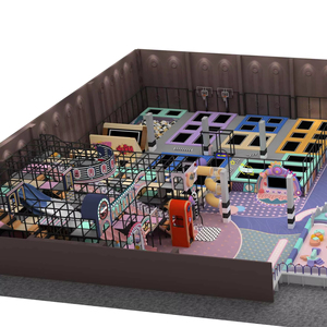 Parc de <span class=keywords><strong>trampoline</strong></span> intérieur commercial pour enfants et adultes Aire de jeux intérieure à saut gratuit pour parc d'attractions - Product Image 3