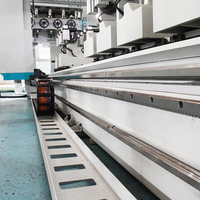 Machine à tenonner et mortaiser automatique haute productivité JUNRAN JR-5013-A, machine à bois CNC pour le traitement composé