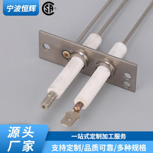 Capteur de flamme HF-080 à montage en surface intégré, avec isolation céramique et tige métallique, pour réparation de cuisinières à gaz, chaudières et fours - Product Image 4