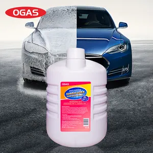 OGAS 2L car wash shampoo Super Concentrated Waterless Wash Wax nano car shampoo can wash 80 cars