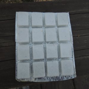 Allume-feu solide imperméable pour extérieur - Allume-charbon pour foyer intérieur, cubes allume-feu pour cheminées, grils, poêles à bois - Product Image 5