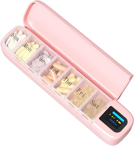 Dispensador Automático de Pastillas, Organizador Inteligente con Aplicación, Alarma de 7 Días, Recordatorio Portátil para Personas Mayores, Medicamentos Diarios, Modelo A170 - Product Image 1