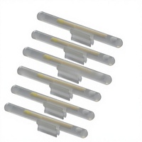 Support portable pour bâton lumineux LED avec clip pour la pointe de la canne à pêche, accessoire de pêche W-305/306/307 en plastique