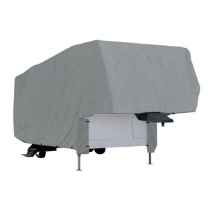 Caravana Camper RV Autocaravana Coche Remolque Exterior Estacionamiento Protección Cubierta Impermeable Resistente a los rayos UV - Product Image 1