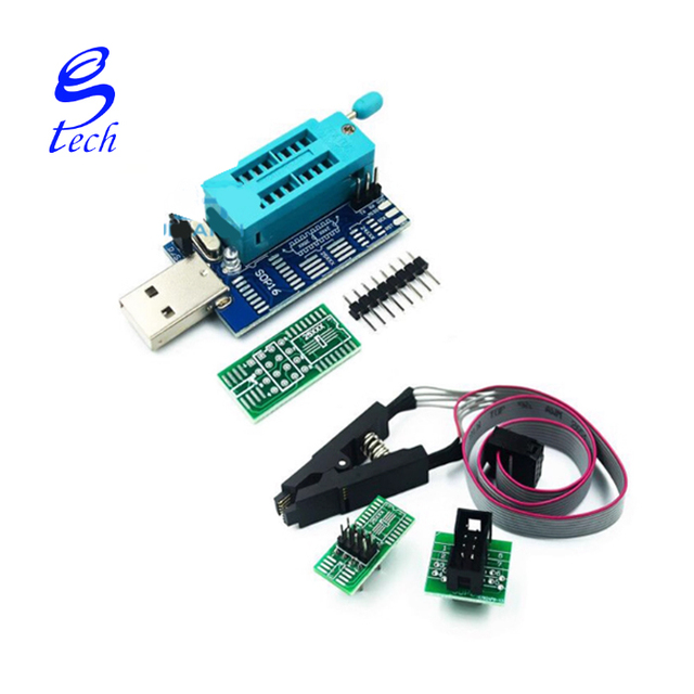 High Quality Original Brand CH341A 24 25 USB Programmer Router DVD USB Programmer SOP8 Clip