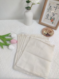 Bolsa de Té Herbal Biodegradable Hecha de Algodón, Uso Versátil para Manualidades, Velas, Pegatinas, Marcos de Fotos - Product Image 5