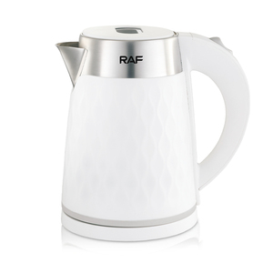 Hervidor de agua de doble pared de acero inoxidable 2L de la marca Raf, tetera eléctrica, hervidor de agua Cool Touch y hervidor inalámbrico - Product Image 3