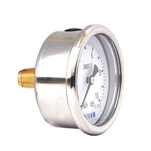 เกจวัดแรงดันสุญญากาศแบบเติมกลีเซอรีนทำจากสแตนเลส - Product Image 1