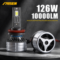 Ampoule de phare LED pour voiture H4 H7 H1 H11 9005 120W 12000LM Kit de phares super lumineux Remplacement d'ampoules halogènes pour voiture SUV camion