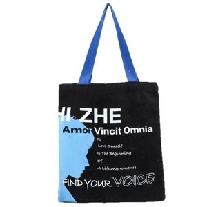Wholesale Customized logo Promotional Supplies Environmentally Friendly Reusable <b>Canvas</b> <b>Shopping</b> <b>Bags</b> for Storage - Product Image 5