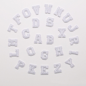 Khuyến mãi nóng! Mẫu chữ cái tiếng Anh A-Z nhỏ 2cm nhiều màu sắc, thêu, dán ủi, dùng cho thủ công DIY - Product Image 6