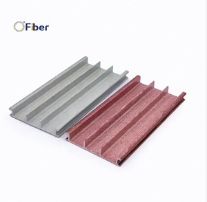 유리섬유 GRP 풀트루전 콤비 데크 플랭크 플랫폼 워크웨이 (건축용, 매끄러운 표면) - Product Image 2