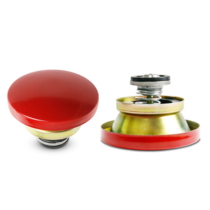 MrGauge Installation en un clic, <span class=keywords><strong>bouchon</strong></span> <span class=keywords><strong>de</strong></span> réservoir <span class=keywords><strong>de</strong></span> carburant universel non verrouillable rouge 87,5 mm 60,5 mm 50,5 mm pour voitures et camions universels - Product Image 5