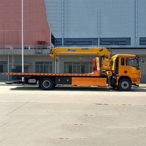 Camión de Remolque Shacman de 8 Toneladas para Reparación y Rescate en Carreteras, Camiones de Remolque de Servicio Pesado con Grúa Hidráulica en Venta - Product Image 4