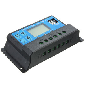 Masuyoshi Mitsu <b>Solar</b> <b>Charge</b> <b>Controller</b> 30A 12V/24V LCD Dual USB PWM - Product Image 2