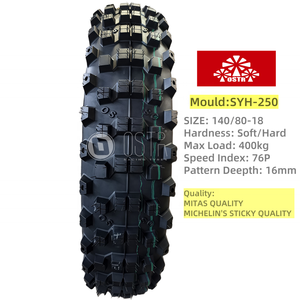 Carcassa Pneumatico da Moto Fuoristrada Super Morbida 140/80-18 Nuova Condizione per Gare di Enduro - Product Image 3