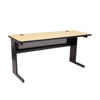 Fournisseur de mobilier scolaire, cadre de table en fer forgé, table d'ordinateur