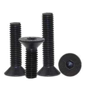 Countersunk Hex Socket Head Cap Screws Din7991 10.9 Grade Carbon Steel Black Oxide Finish Standard Use - Product Image 2