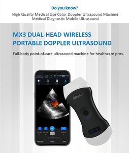 New Style <strong>Handheld</strong> Portable 3 in 1 Color Portable <strong>Doppler</strong> Medical for Abdomen/<strong>vascular</strong> Examination Wireless Ultrasound Probe - Product Image 6