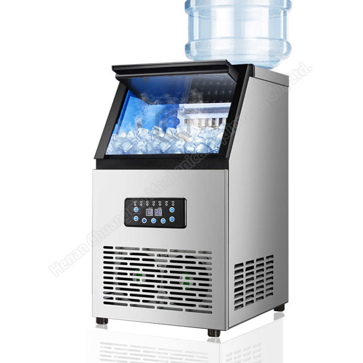 Commercial Ice Maker Machine Solid Cube Ice Maker Commercial Ice Maker ...
