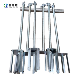 Têtes de fourche en U modernes à <span class=keywords><strong>4</strong></span> voies en acier thermolaqué pour échafaudages, haute résistance, résistantes à la corrosion, pour la construction - Product Image 2