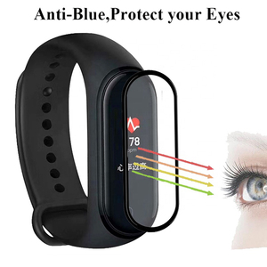 Trendybay ฟิล์มกระจกป้องกันแบบนิ่มสำหรับ Mi band 7 6 5 4อุปกรณ์ป้องกันหน้าจอสำหรับ Xiaomi miband 7 - Product Image 5