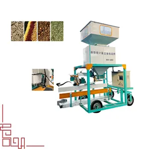 Machines d'emballage de céréales, alimentation, granulés, échelle d'emballage de remplissage d'engrais/machine d'emballage quantitative
