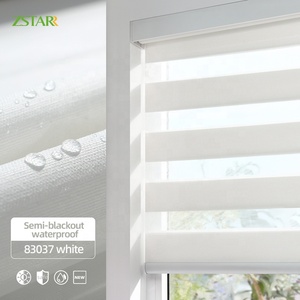 Không thấm nước không dây cửa sổ Zebra rèm thông minh Shades Zebra Con lăn Rèm cho cửa sổ Zebra Rèm nhăn miễn phí - Product Image 3